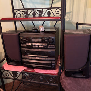 W616 Vintage Teac stereo with remote (chairs not included)