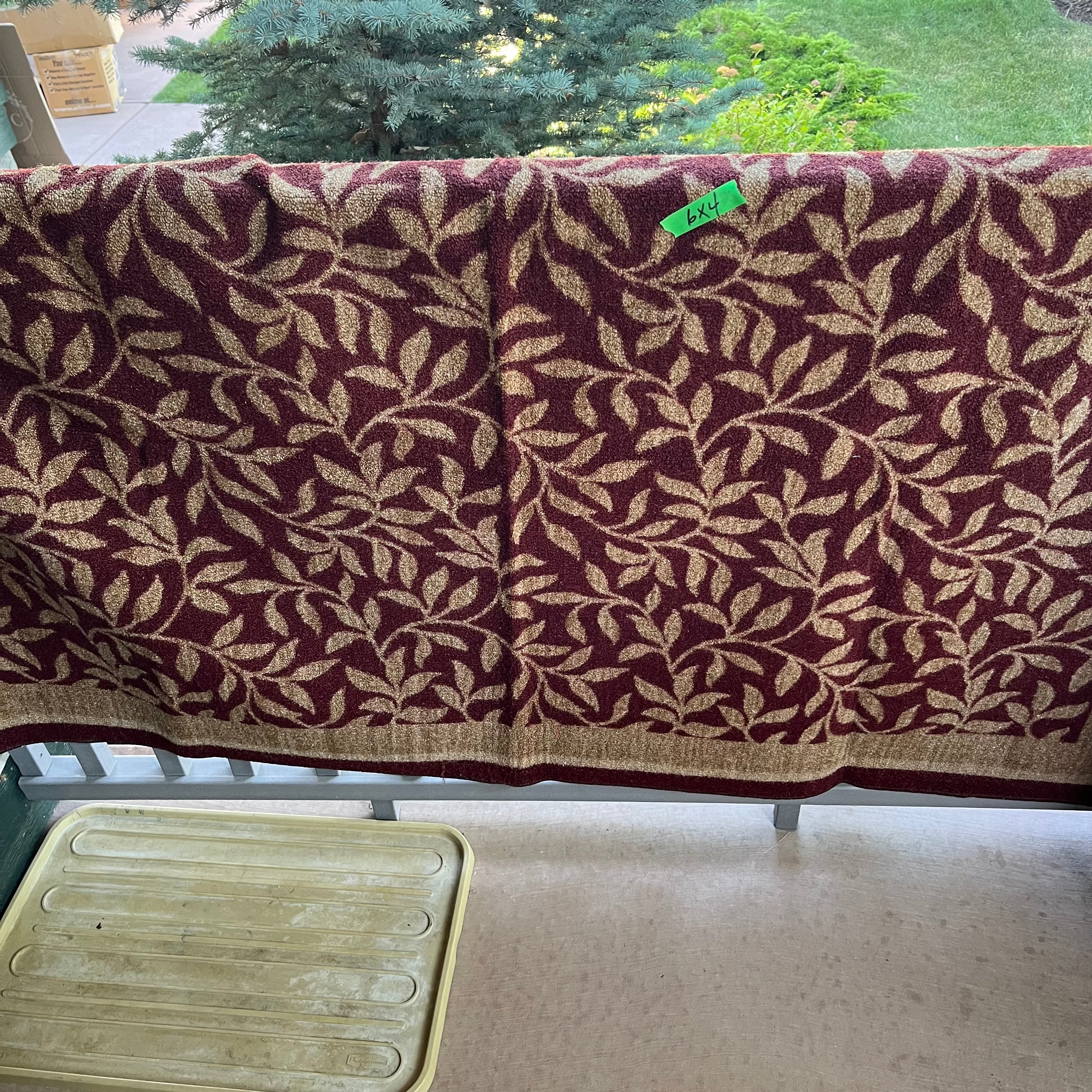 D610 Grouping of 4 area rugs