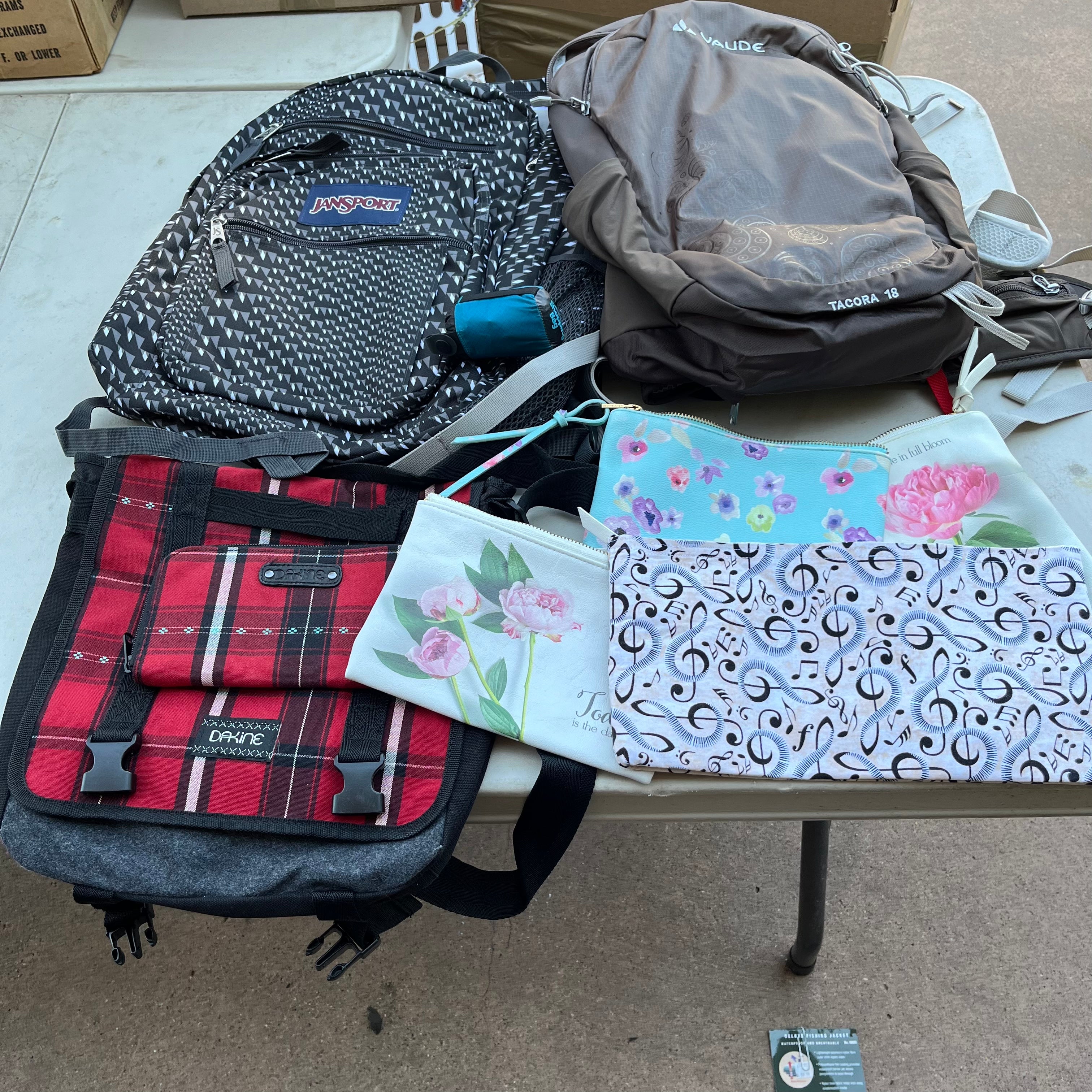D612 Bag Grouping (Talon, DKNY and Jansport and more)