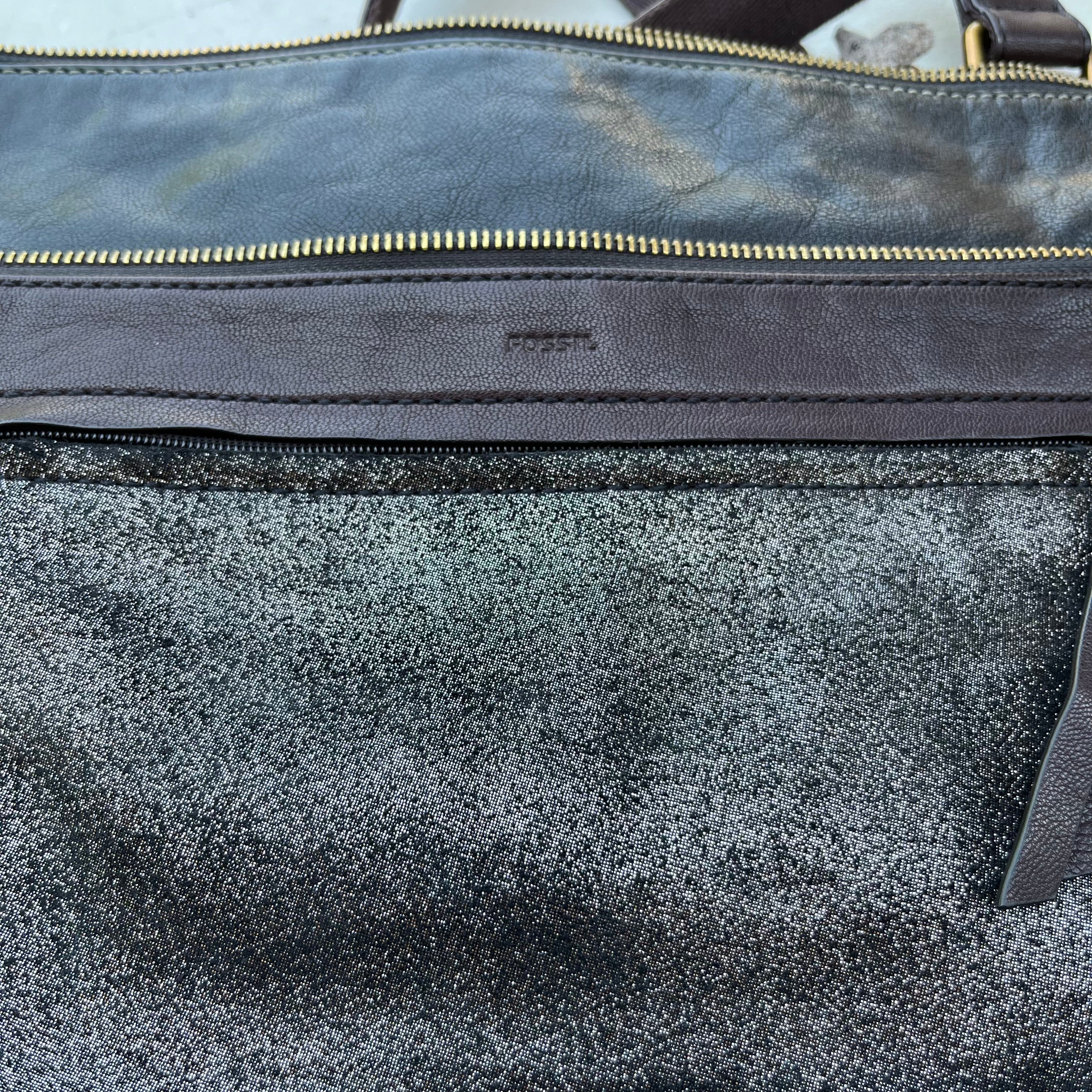 D616 Fossil Grouping (purse and two black wallets)