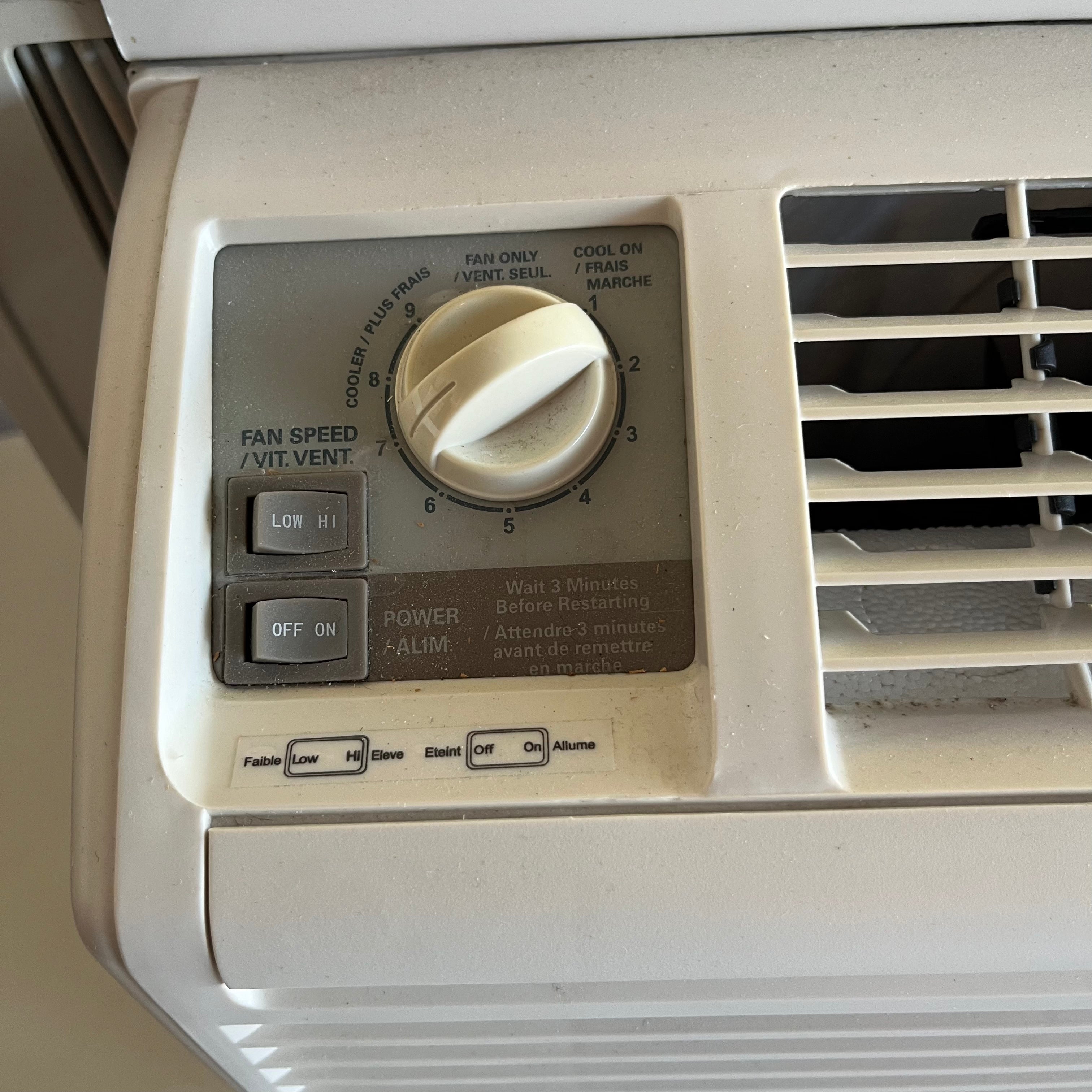 D619 LG LW5016 window air conditioner