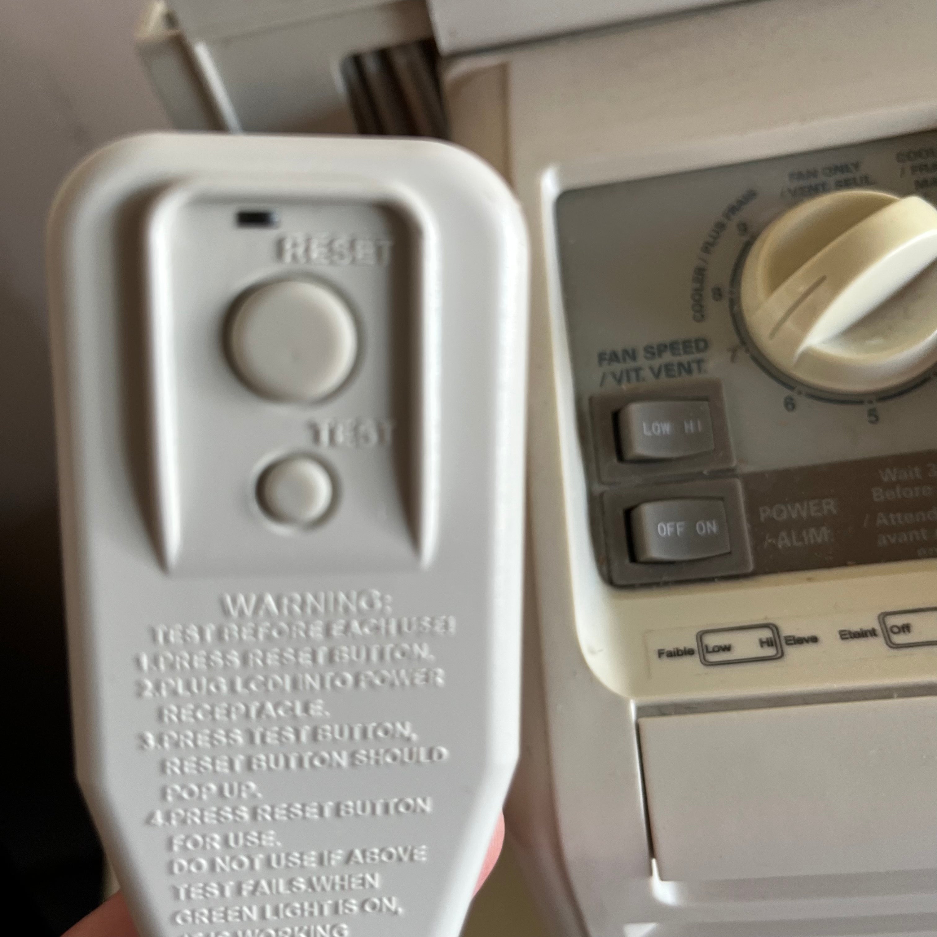 D619 LG LW5016 window air conditioner