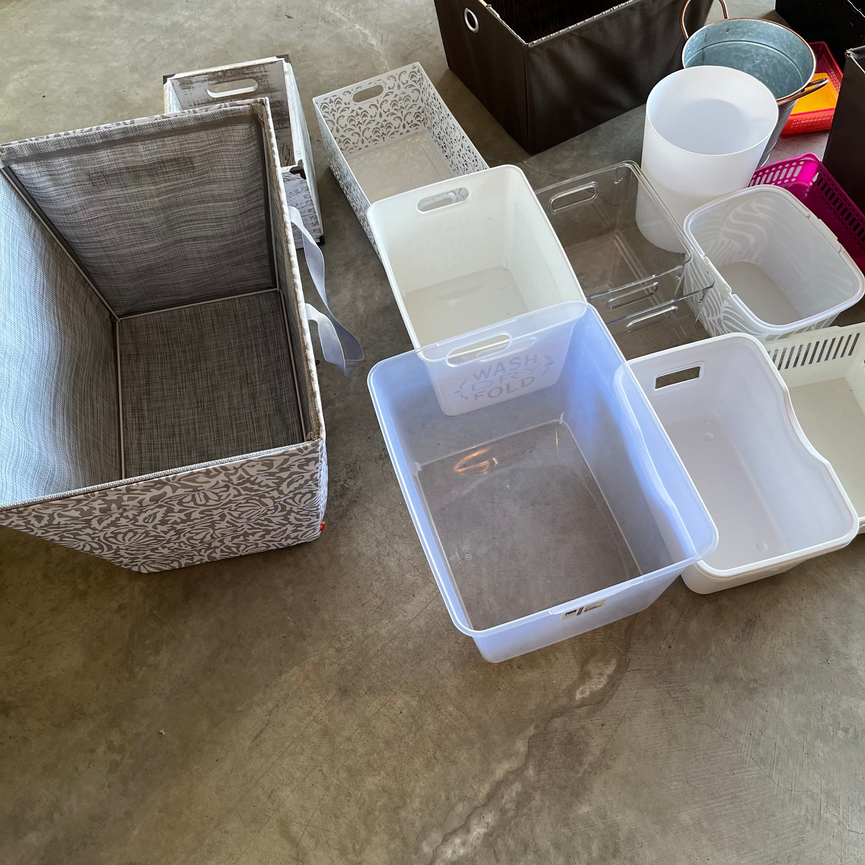 D622 Storage Grouping (baskets and more)