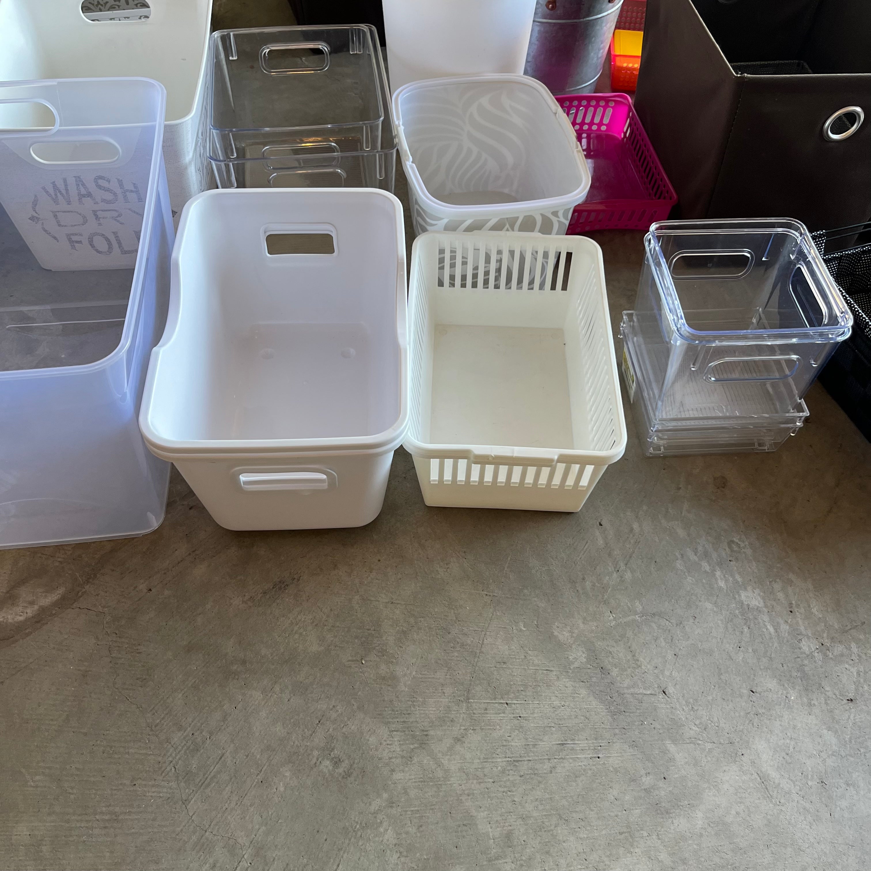 D622 Storage Grouping (baskets and more)