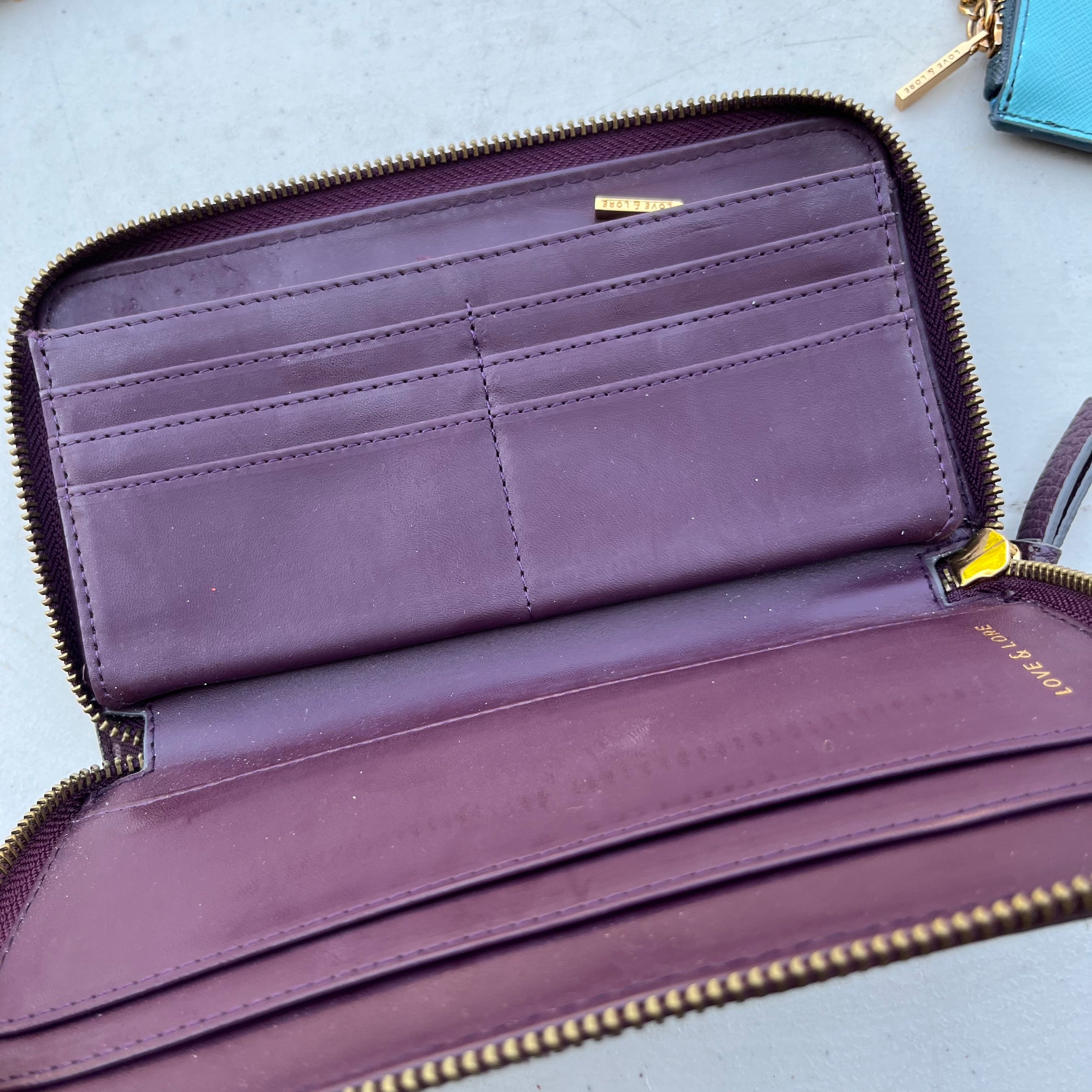 D630 Womens wallet grouping (Love & Leo, Love & Leisure, Love & Lore)