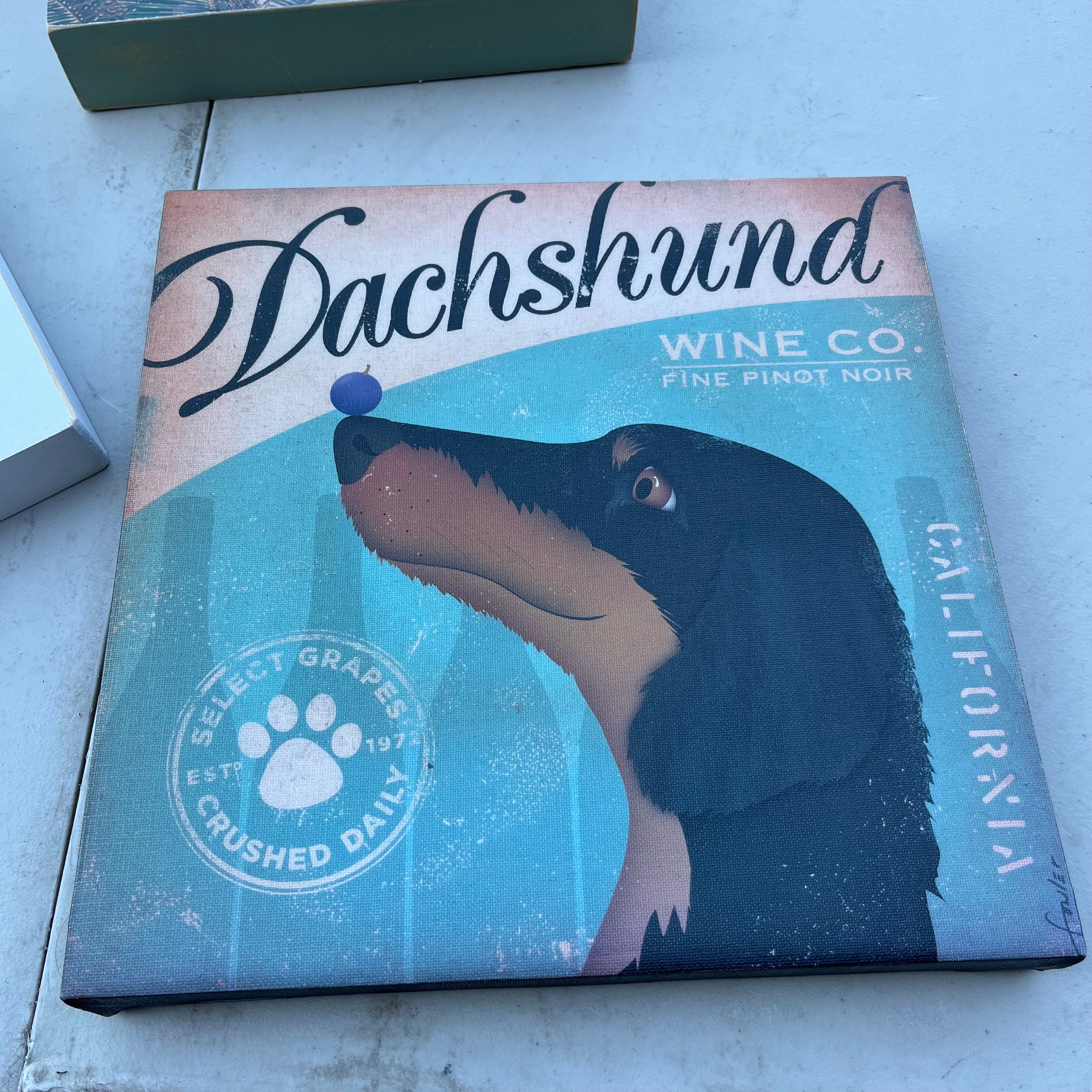 D634 Home Decor (Daschund print and more)