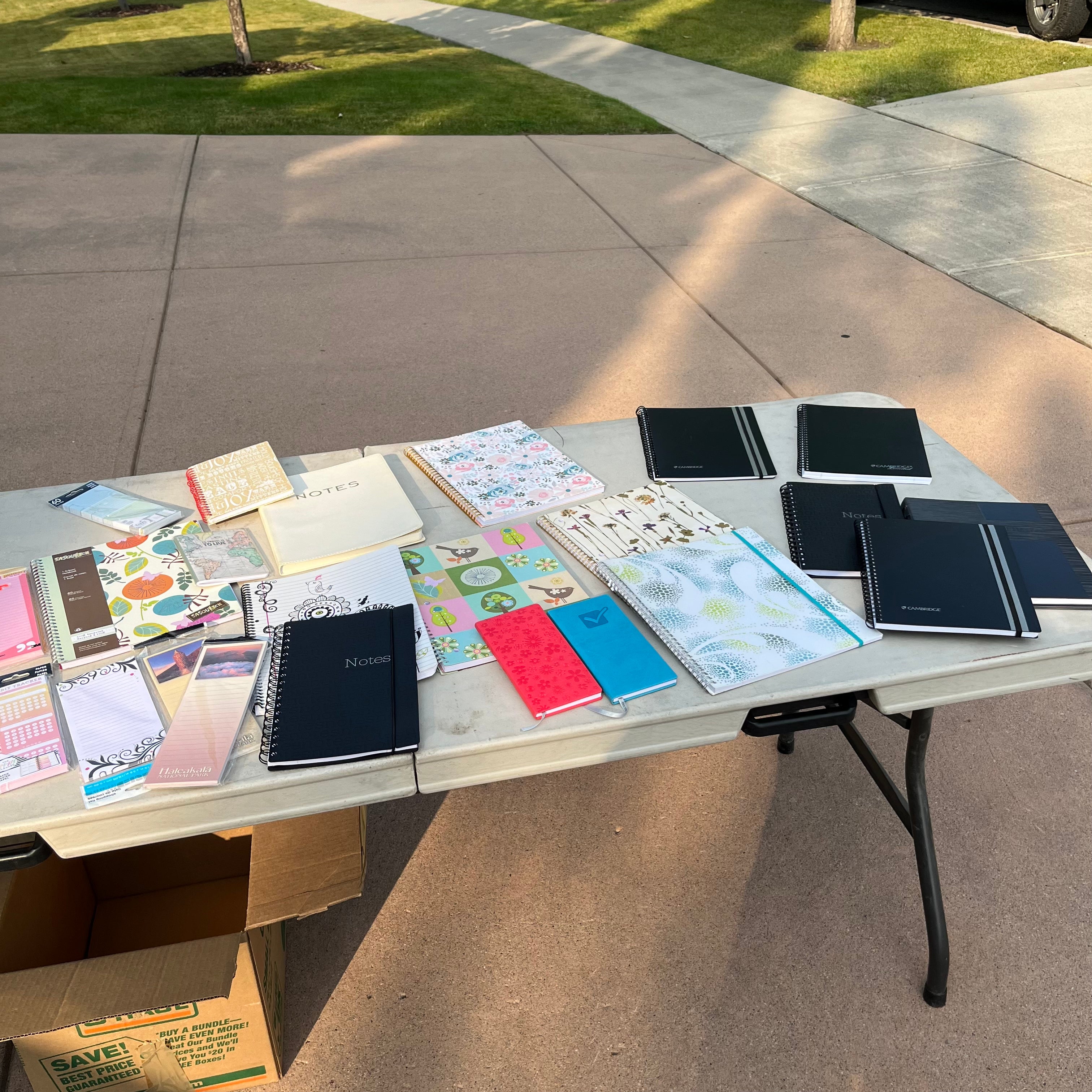 D642 Notebooks and more grouping (table not included)