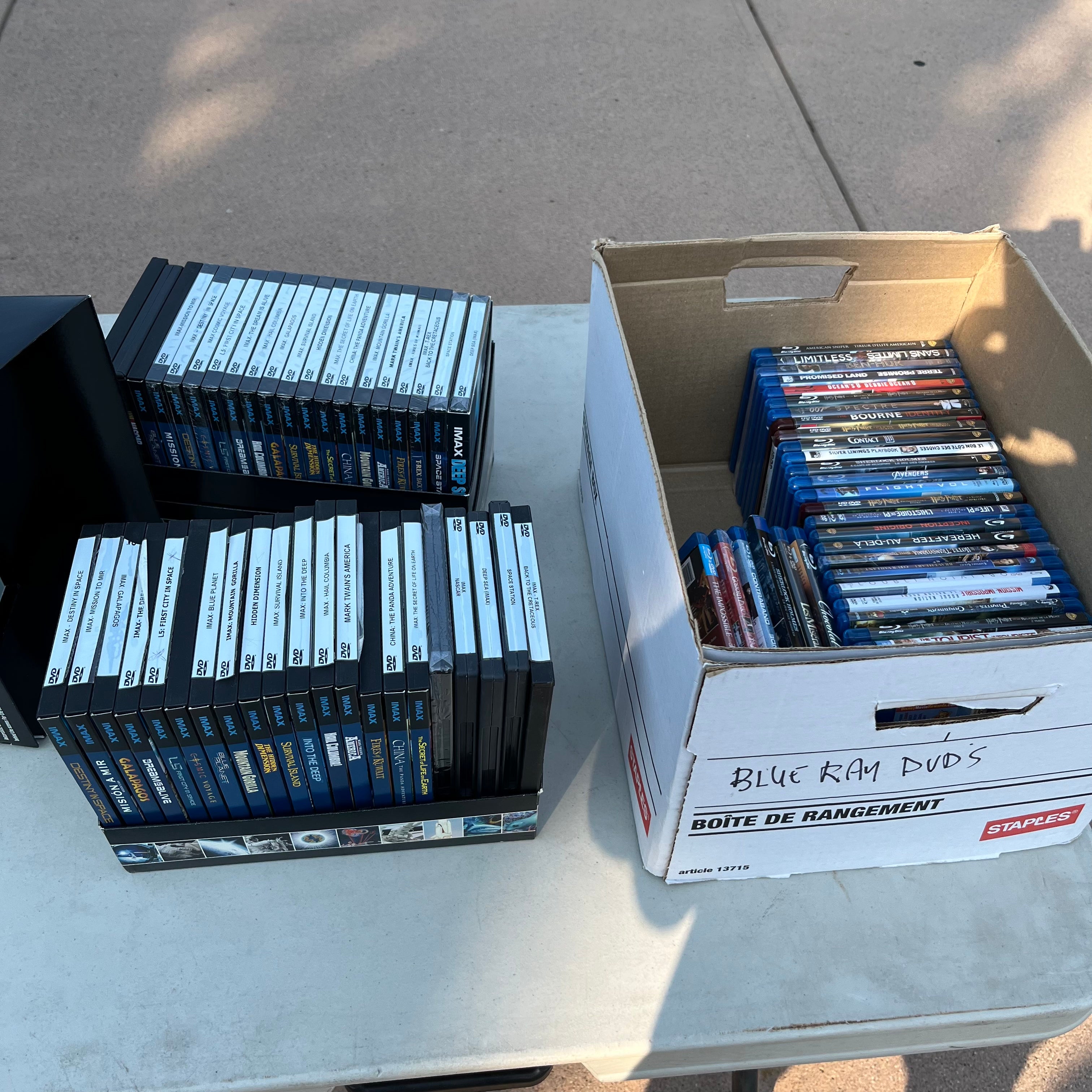 D644 IMAX and Blue Ray movies