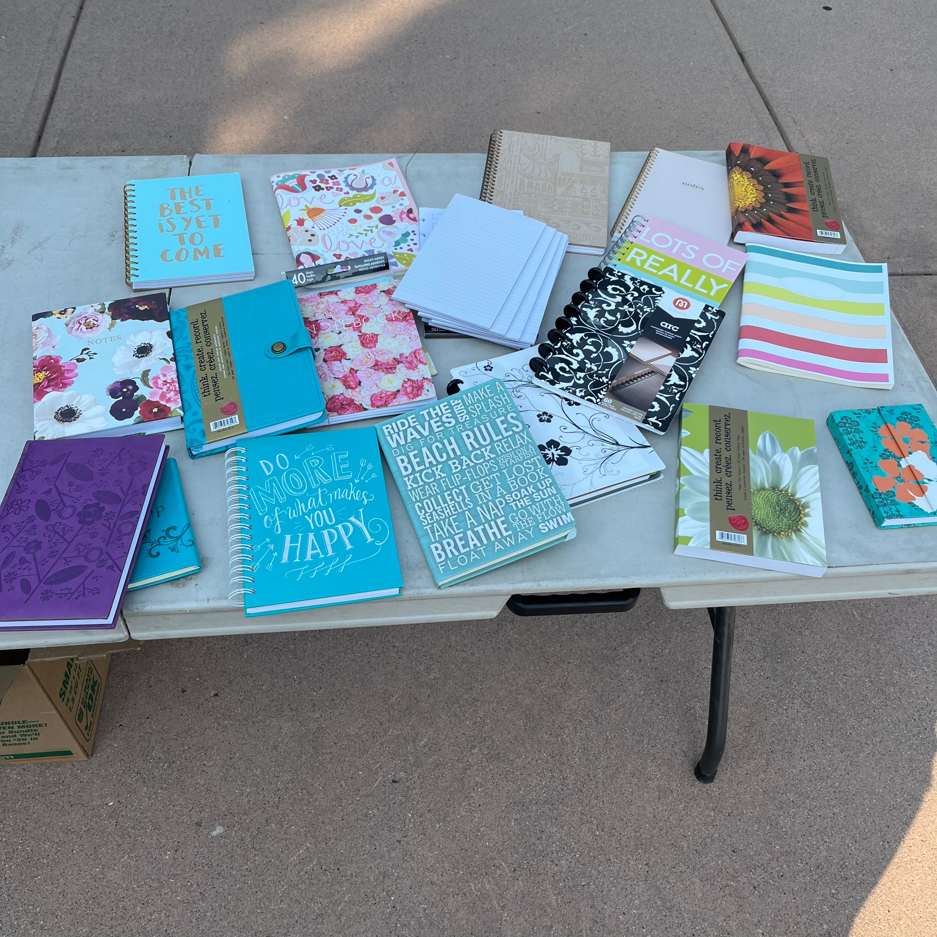 D645 & 646 Inspirational notebooks and more grouping (table not included)