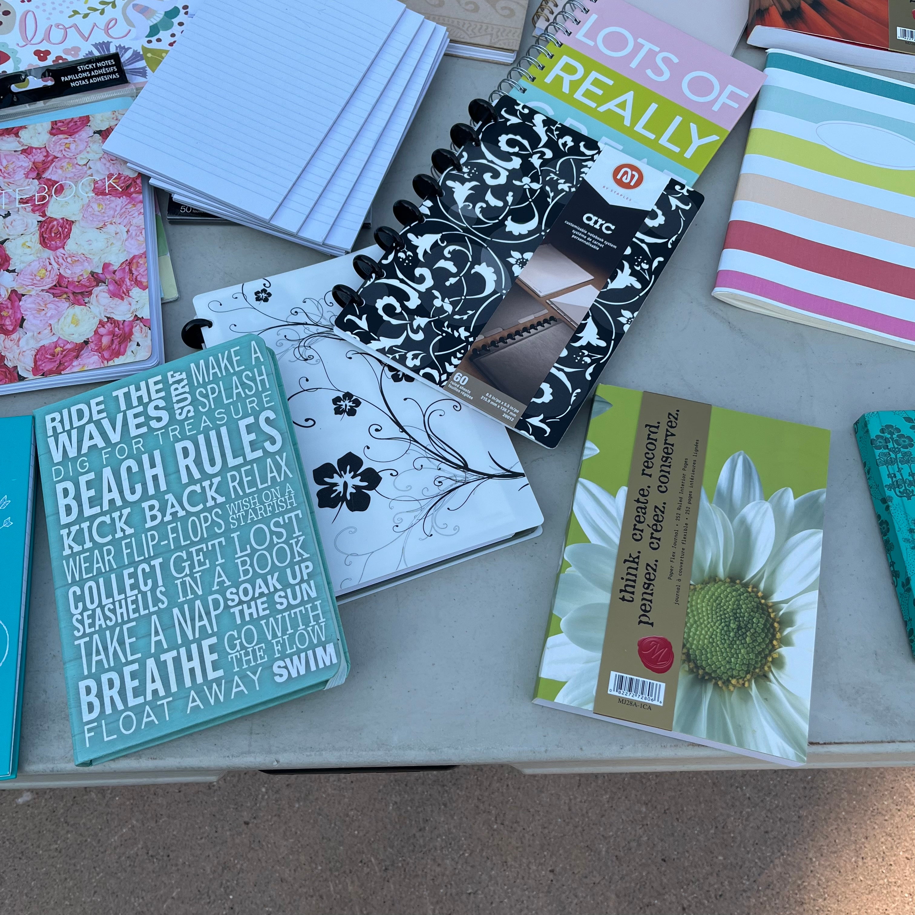 D645 & 646 Inspirational notebooks and more grouping (table not included)