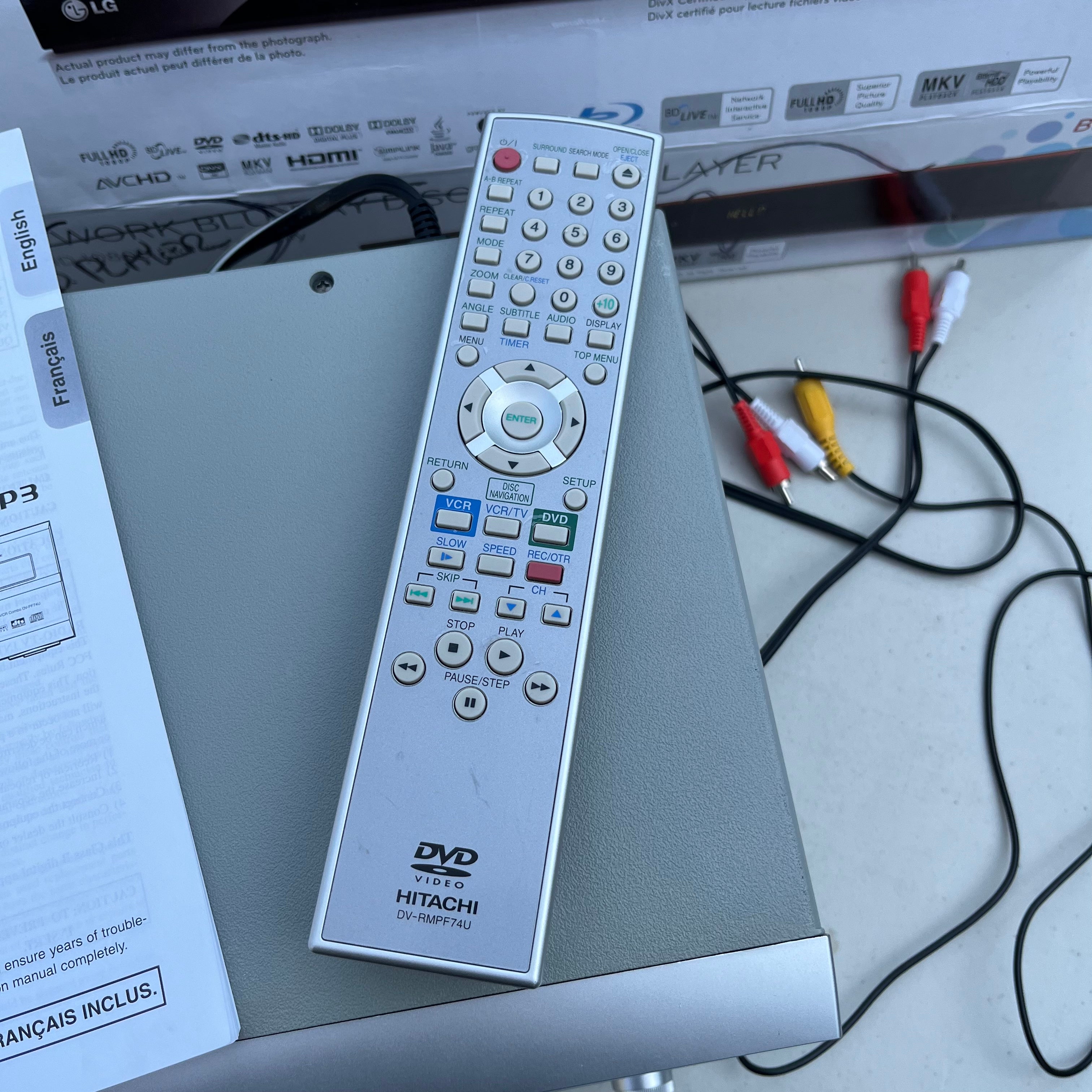 D650 DVD players (1 has no Remote)