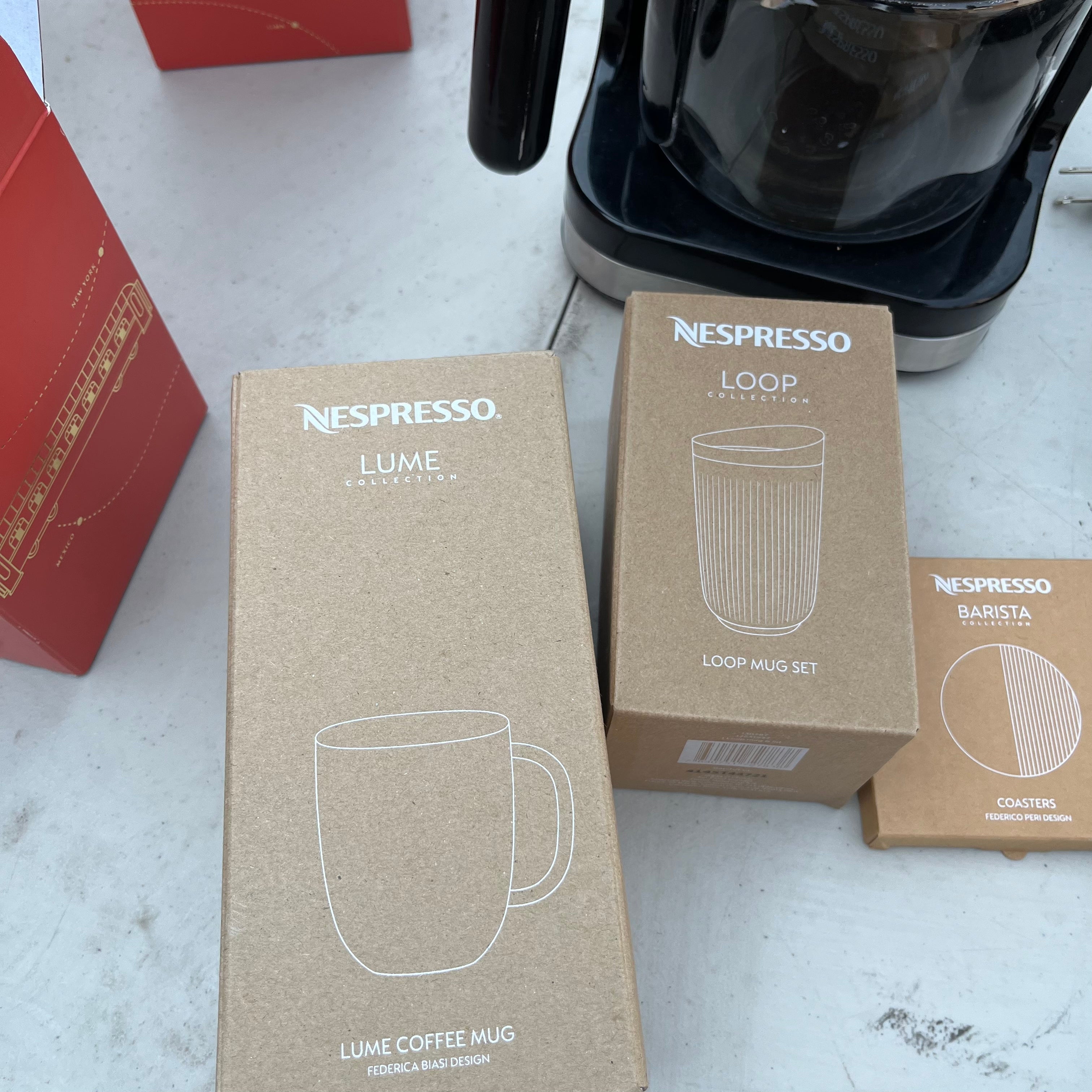 D666 Kitchen grouping (Nespresso brand items and more)