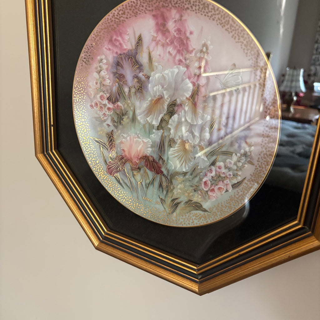 E701 Collector plate wall hanging (Symphony of Shimmering Beauty)