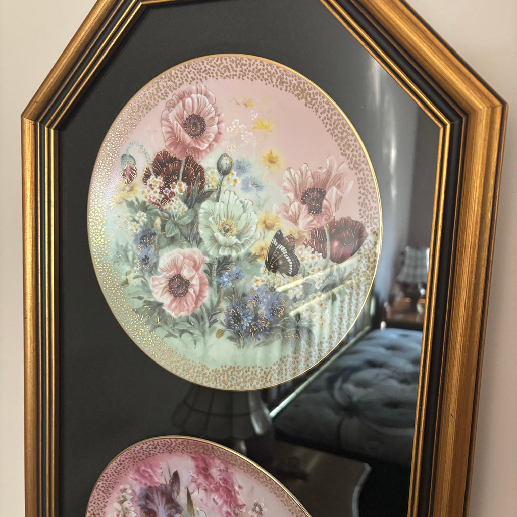 E701 Collector plate wall hanging (Symphony of Shimmering Beauty)