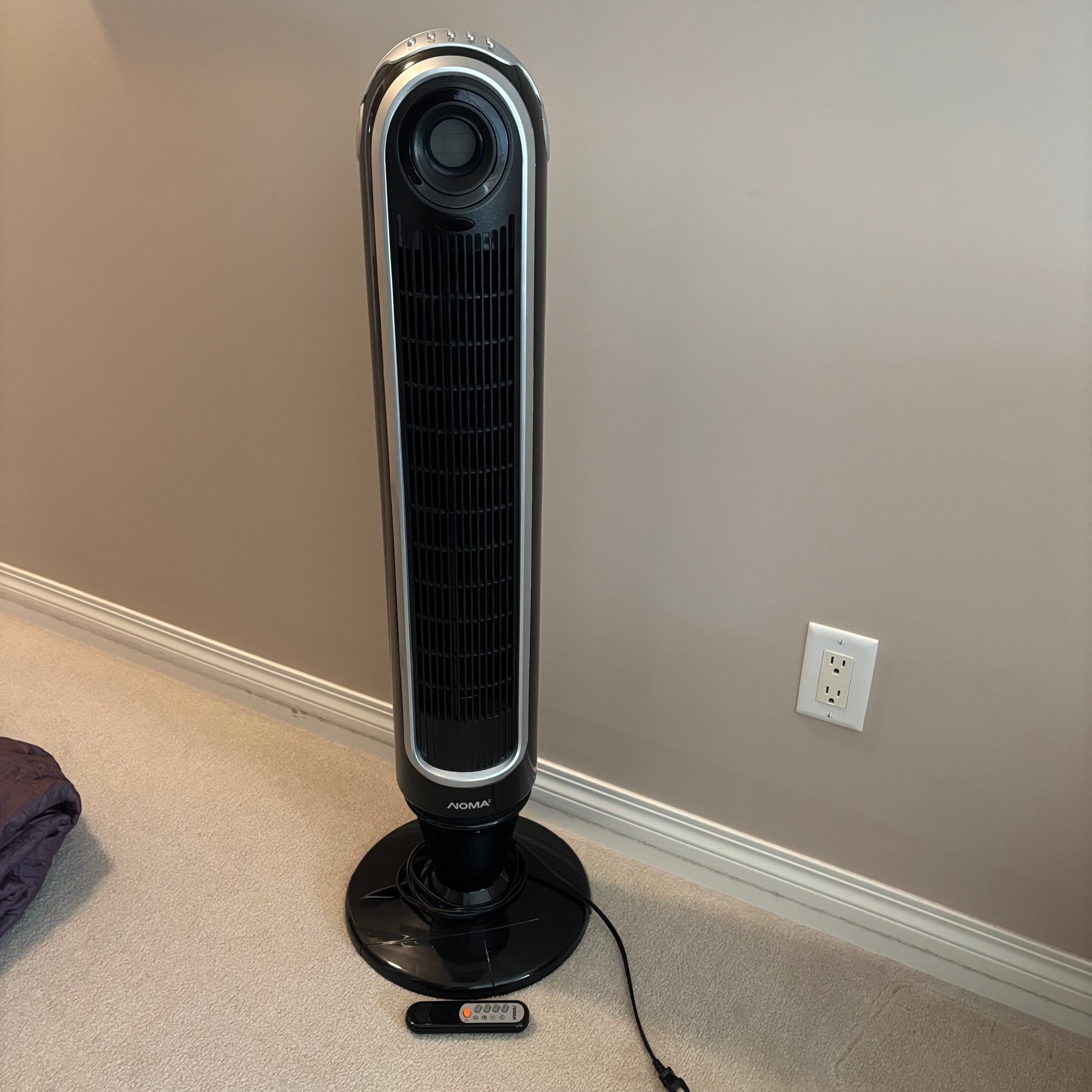 E710 Noma tower fan with remote
