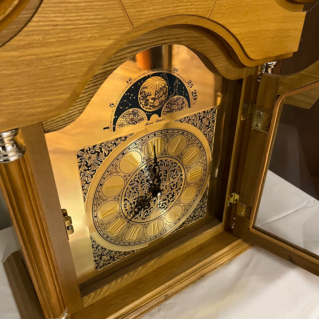 F511 Wooden mantel clock (no pendulum)