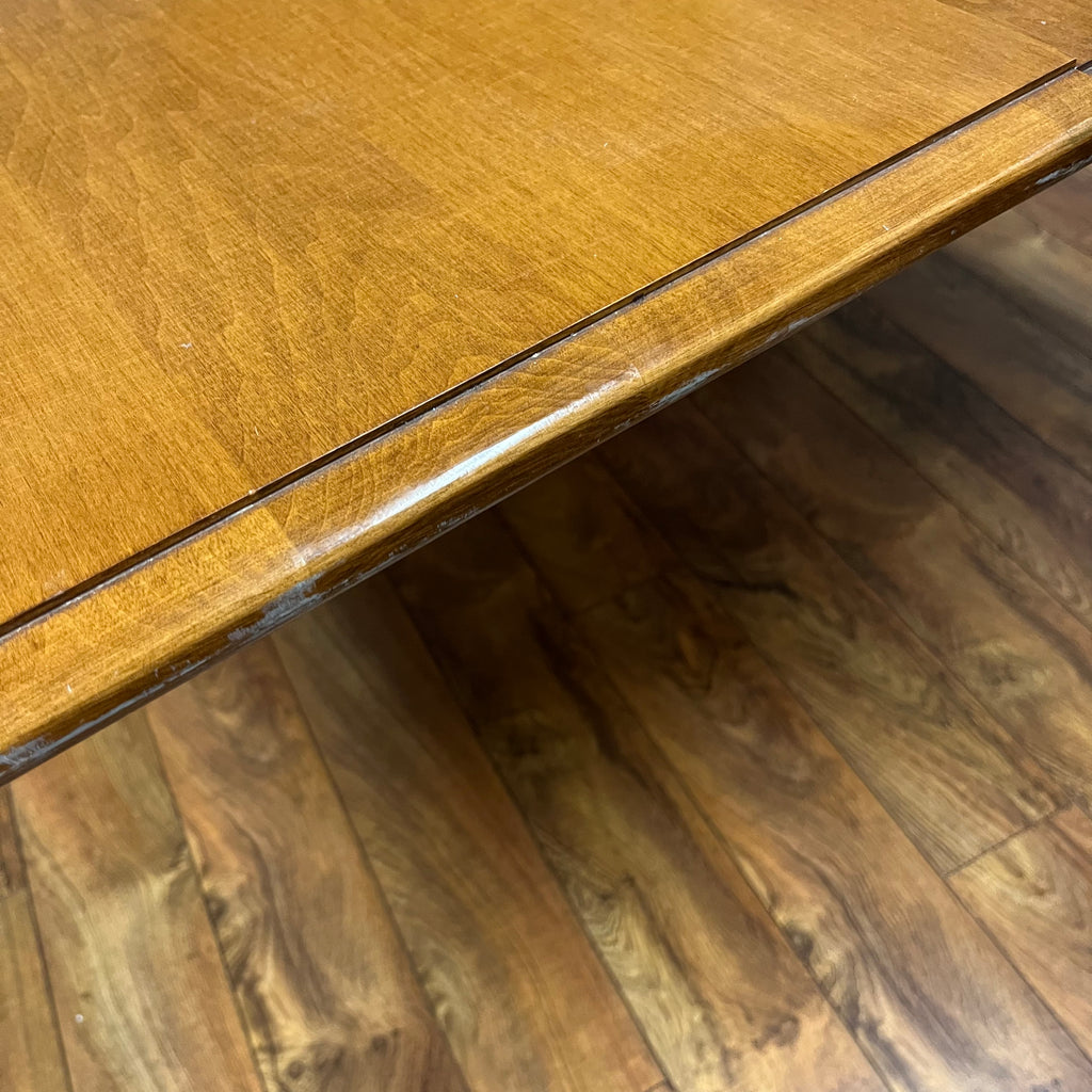 F513 Vintage wooden kitchen table (54" x 36" x 30")