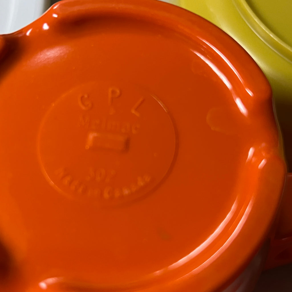 F521 Vintage Melmac and more Grouping (cups, and bowls)