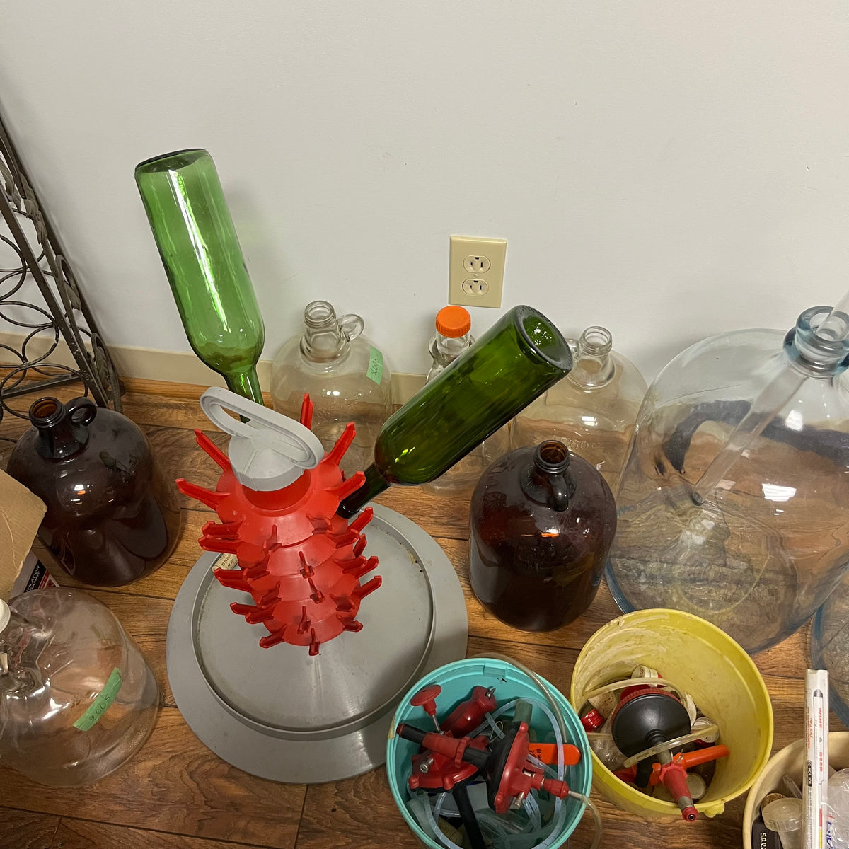 F533 Wine Making Supplies Grouping