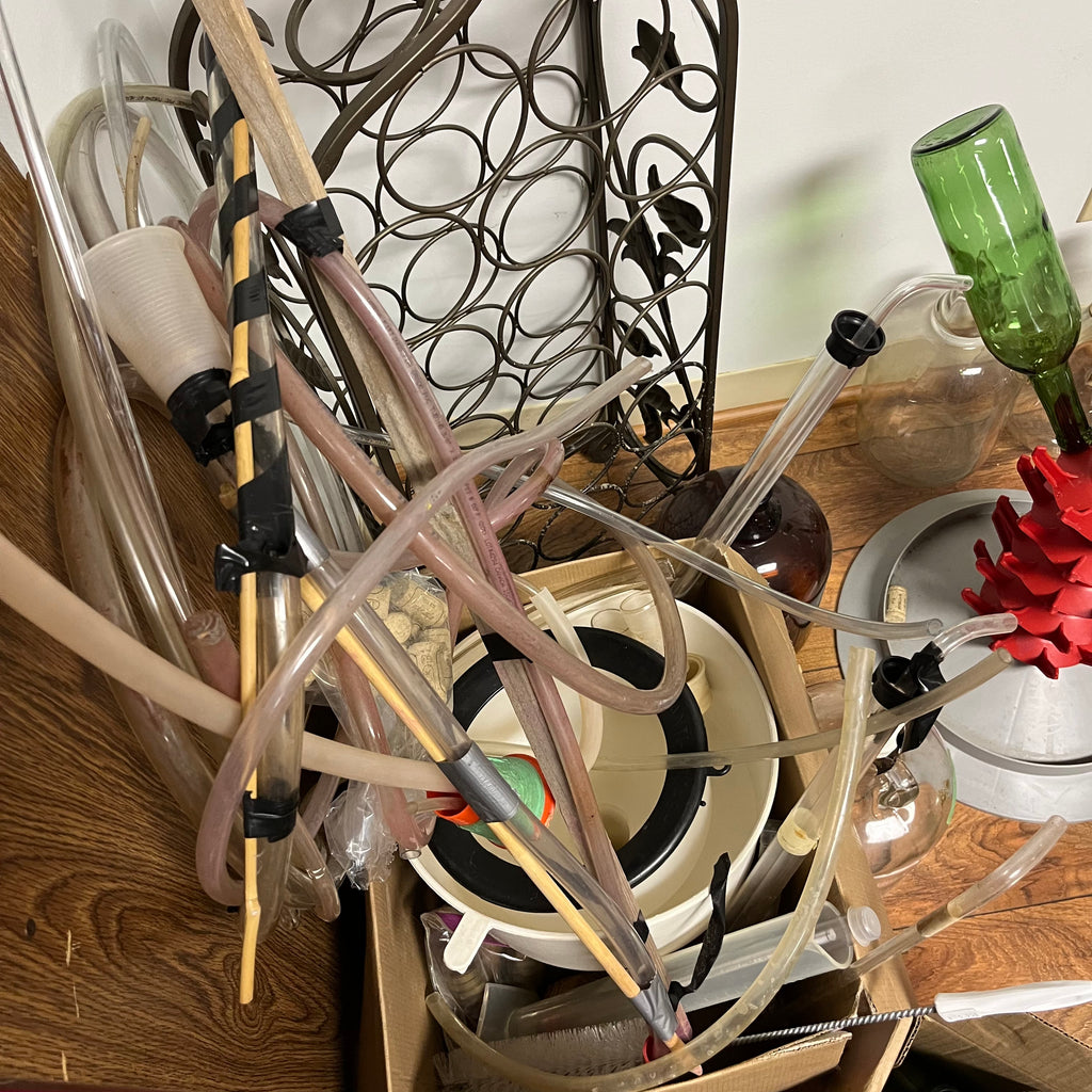 F533 Wine Making Supplies Grouping