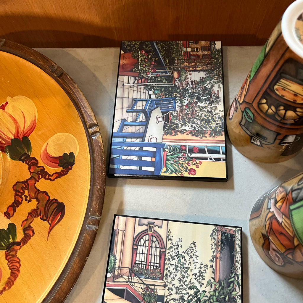 F549 Rooster Grouping (decor, plates and more)