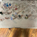 F558 Glassware Grouping (assorted glasses)