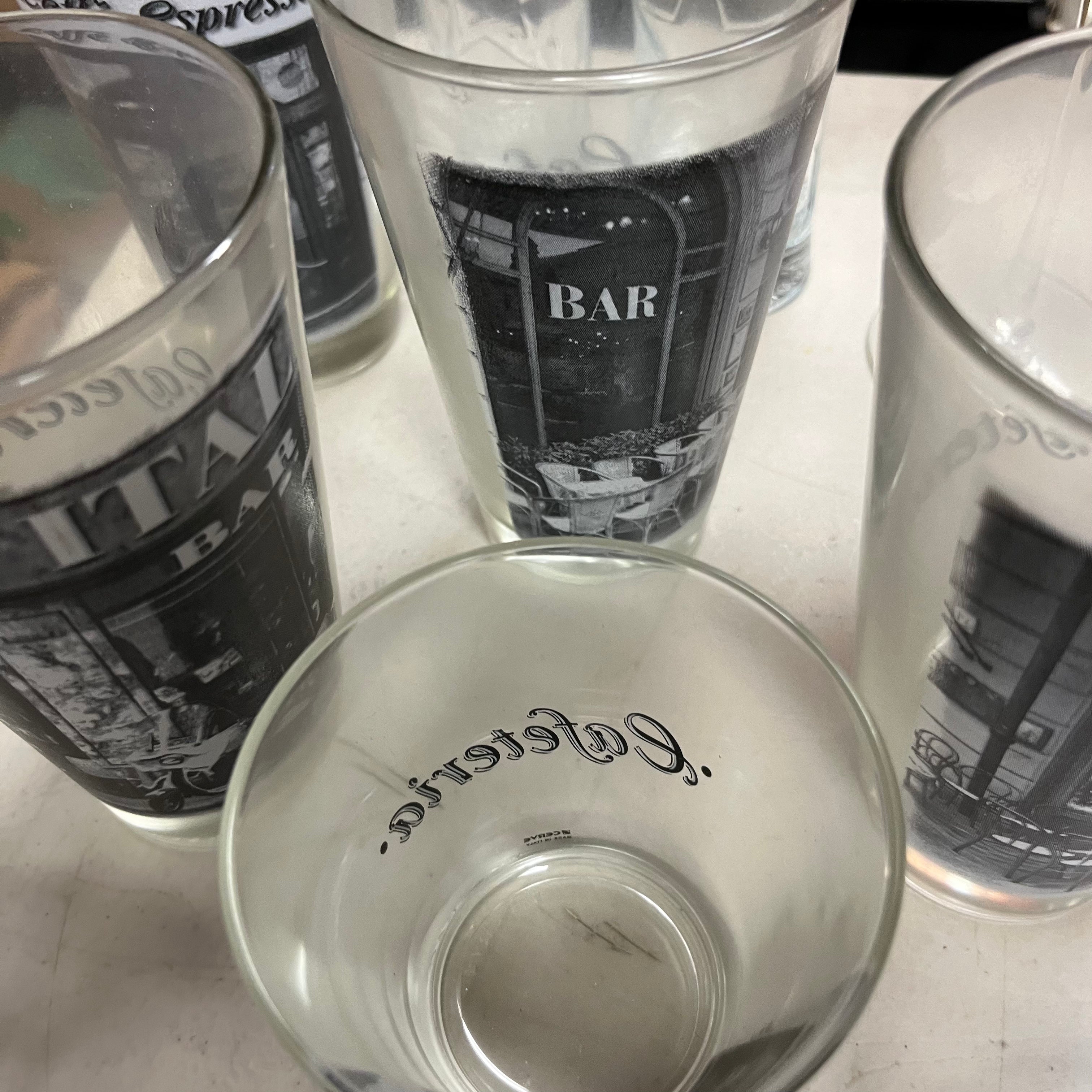 F560 Vintage Barware Grouping (pint glasses and more)