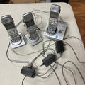F561 Cordless phone set with two extra bases