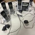 F562 Panasonic cordless bluetooth phone with 3 bases