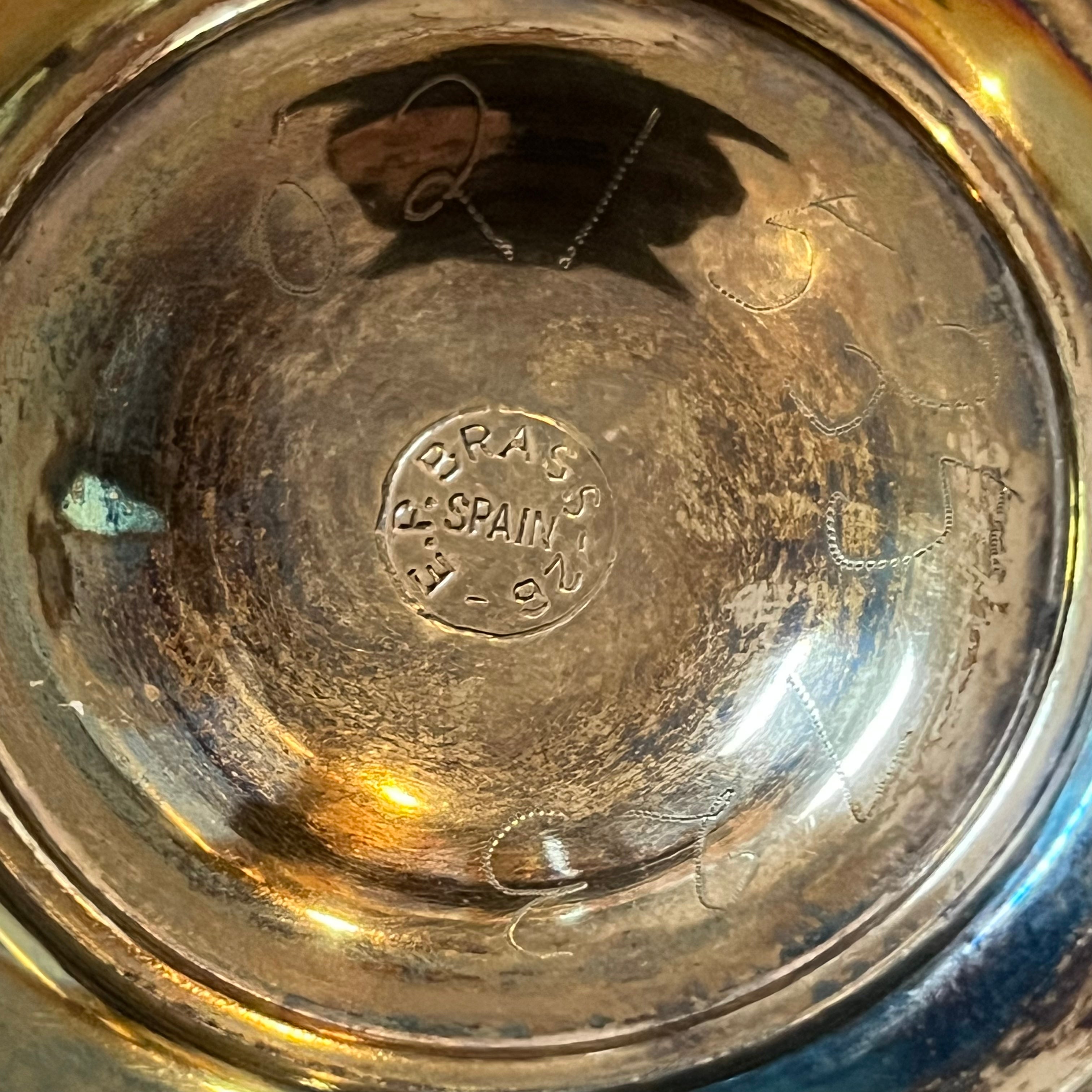 F564 Set of 13 Silver plate goblets