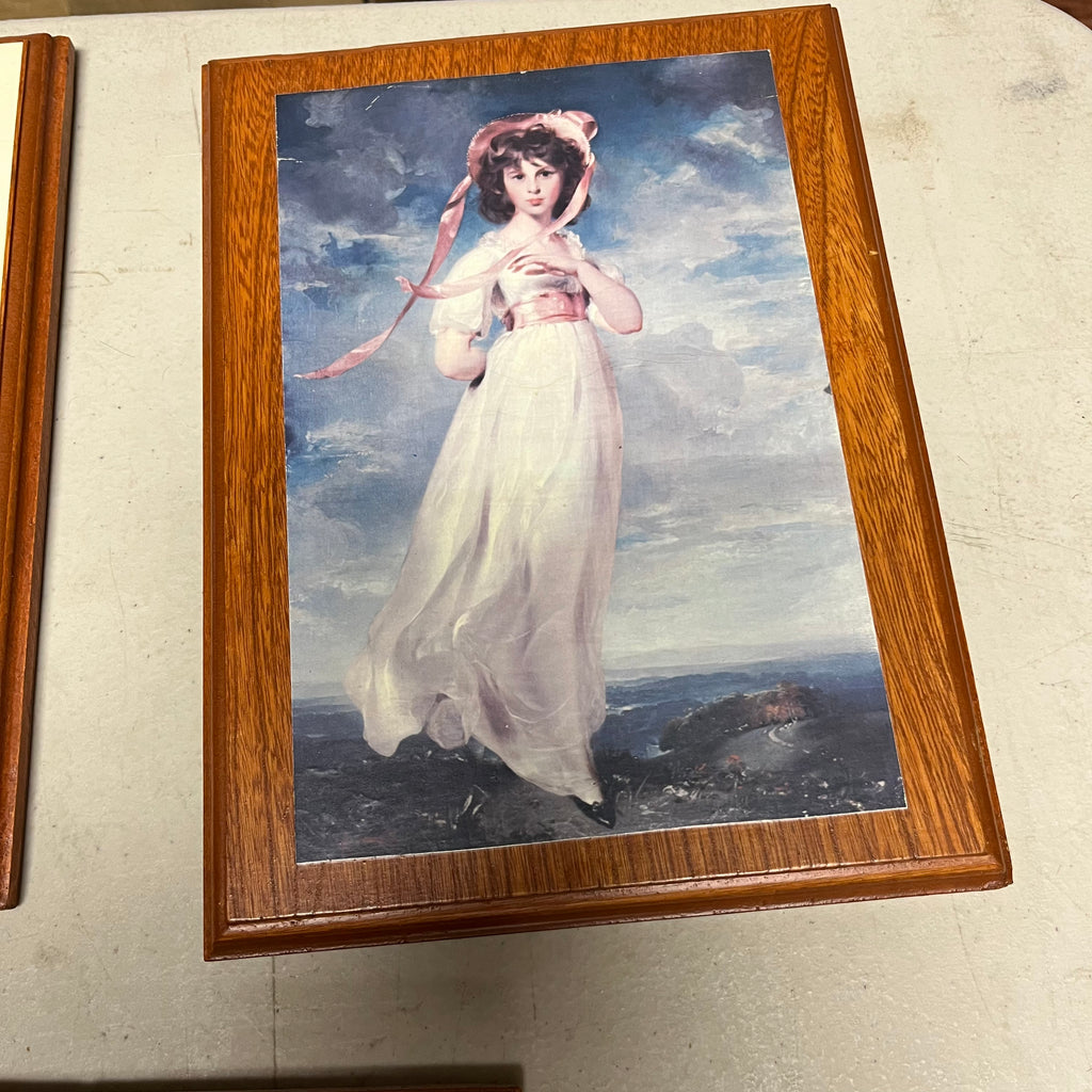 F572 Set of 5 framed vintage prints