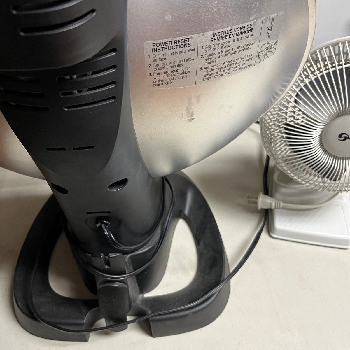 F579 Home Grouping(Presto heat dish and Super fan table fan)
