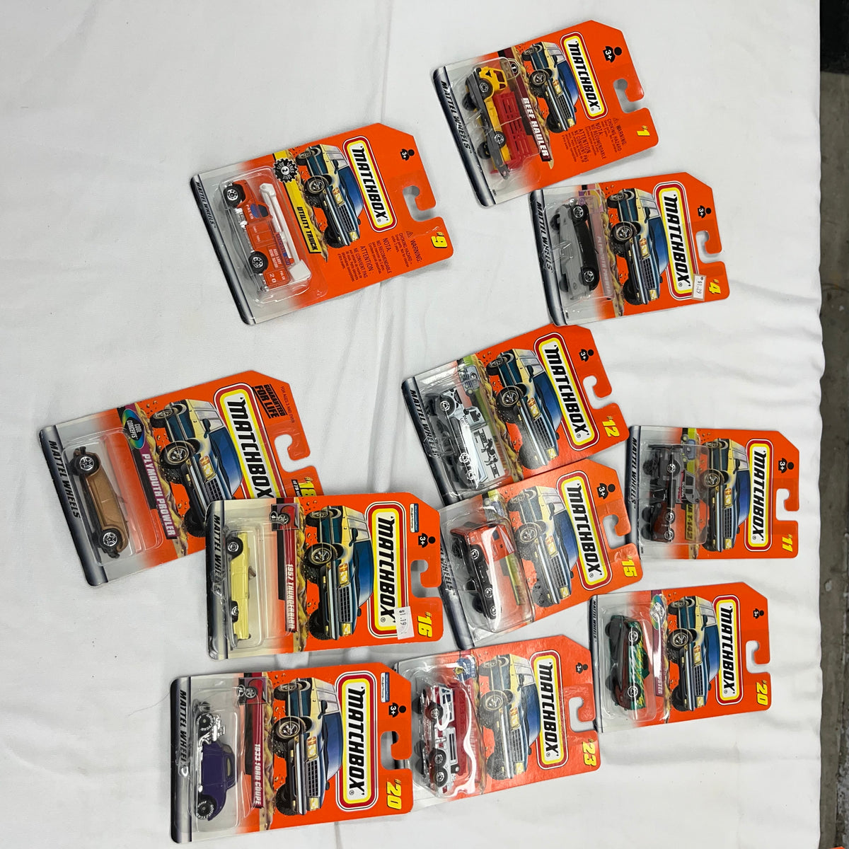 A504 Matchbox Car Grouping