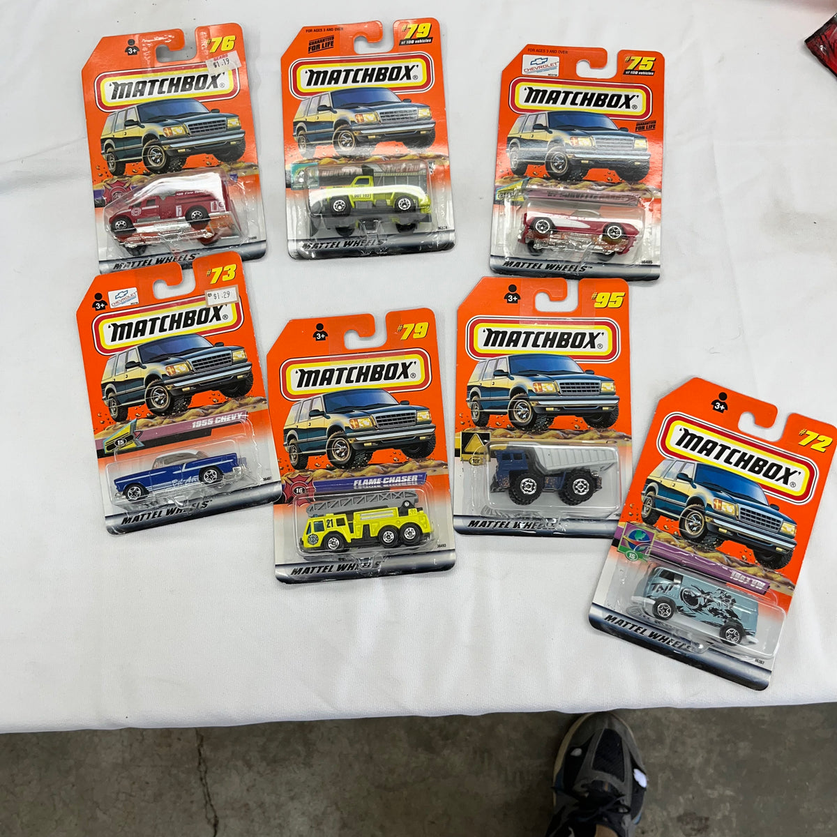 A505 Matchbox Car Grouping