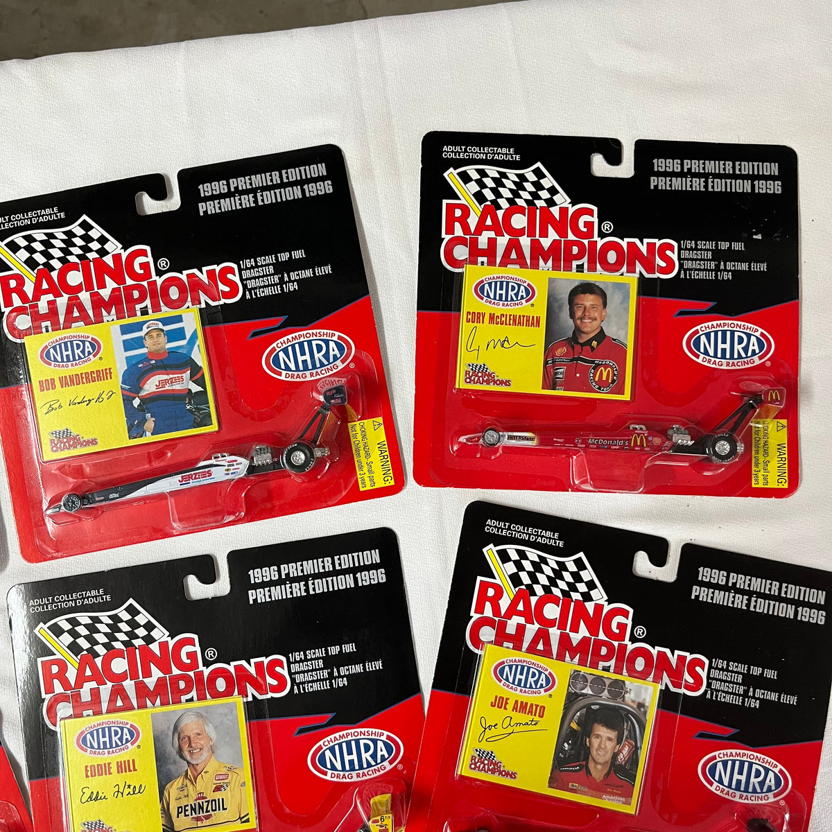 A513 NHRA toy car grouping