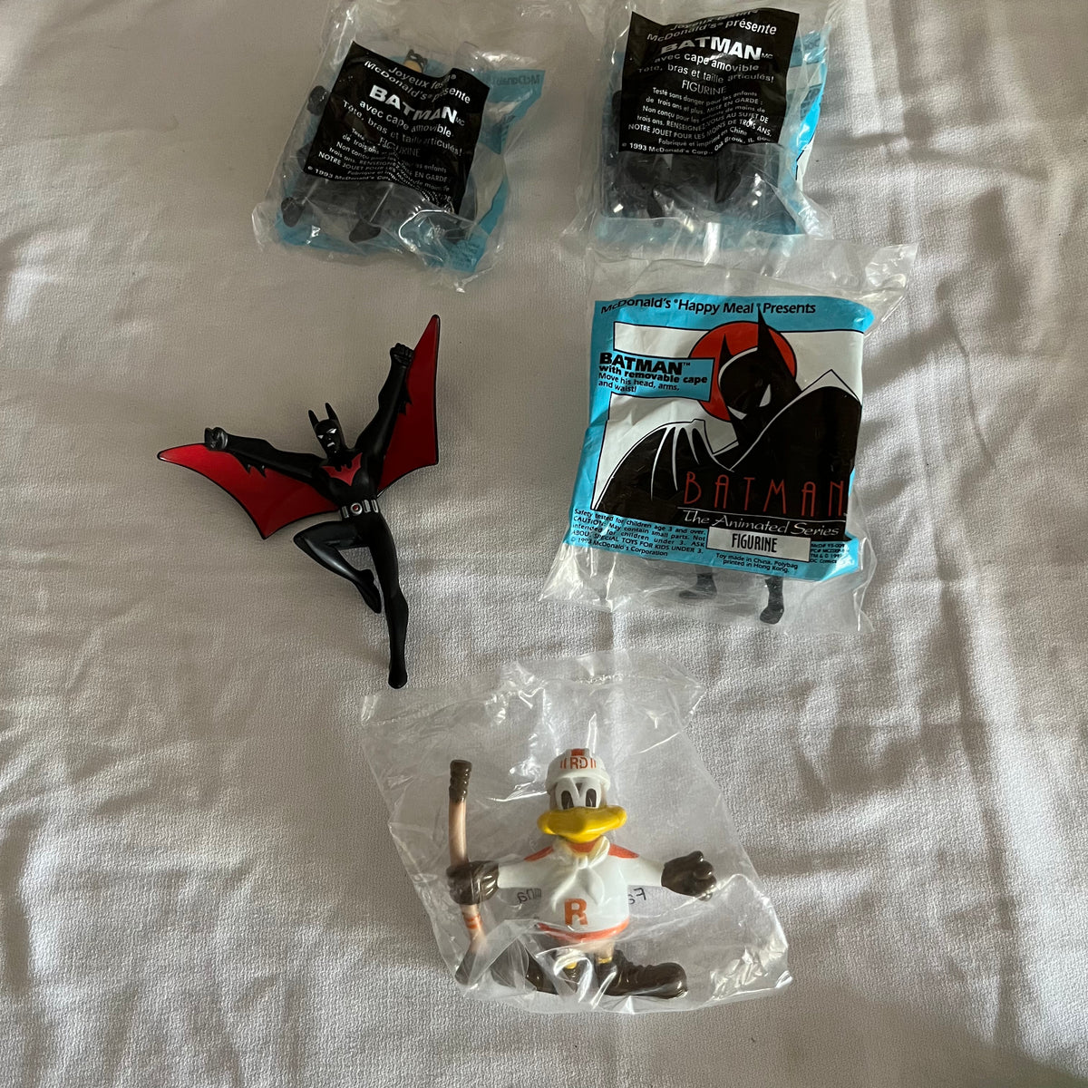 A552 McDonalds Happy Meal Toy Grouping (Batman and more)