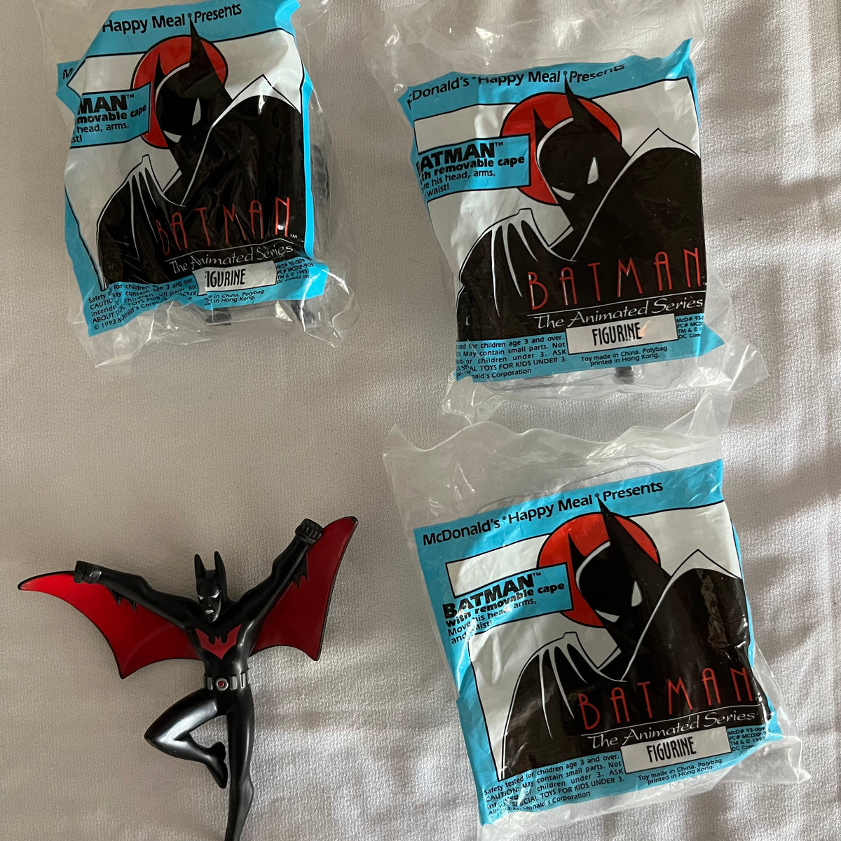 A552 McDonalds Happy Meal Toy Grouping (Batman and more)