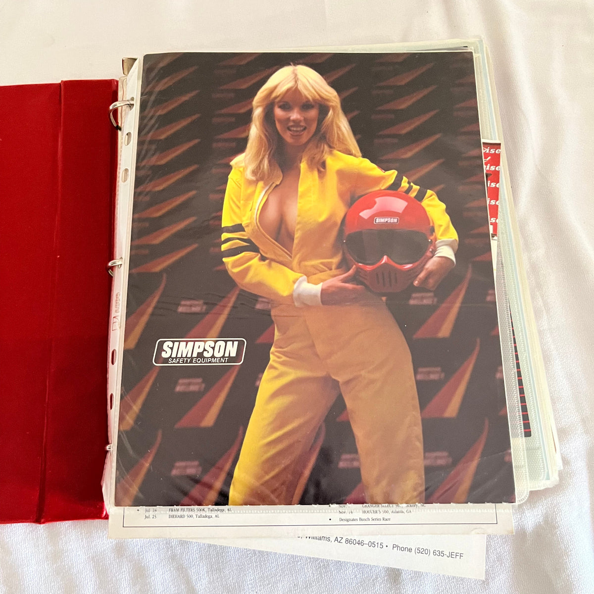 A556 Racing Memorabilia Grouping