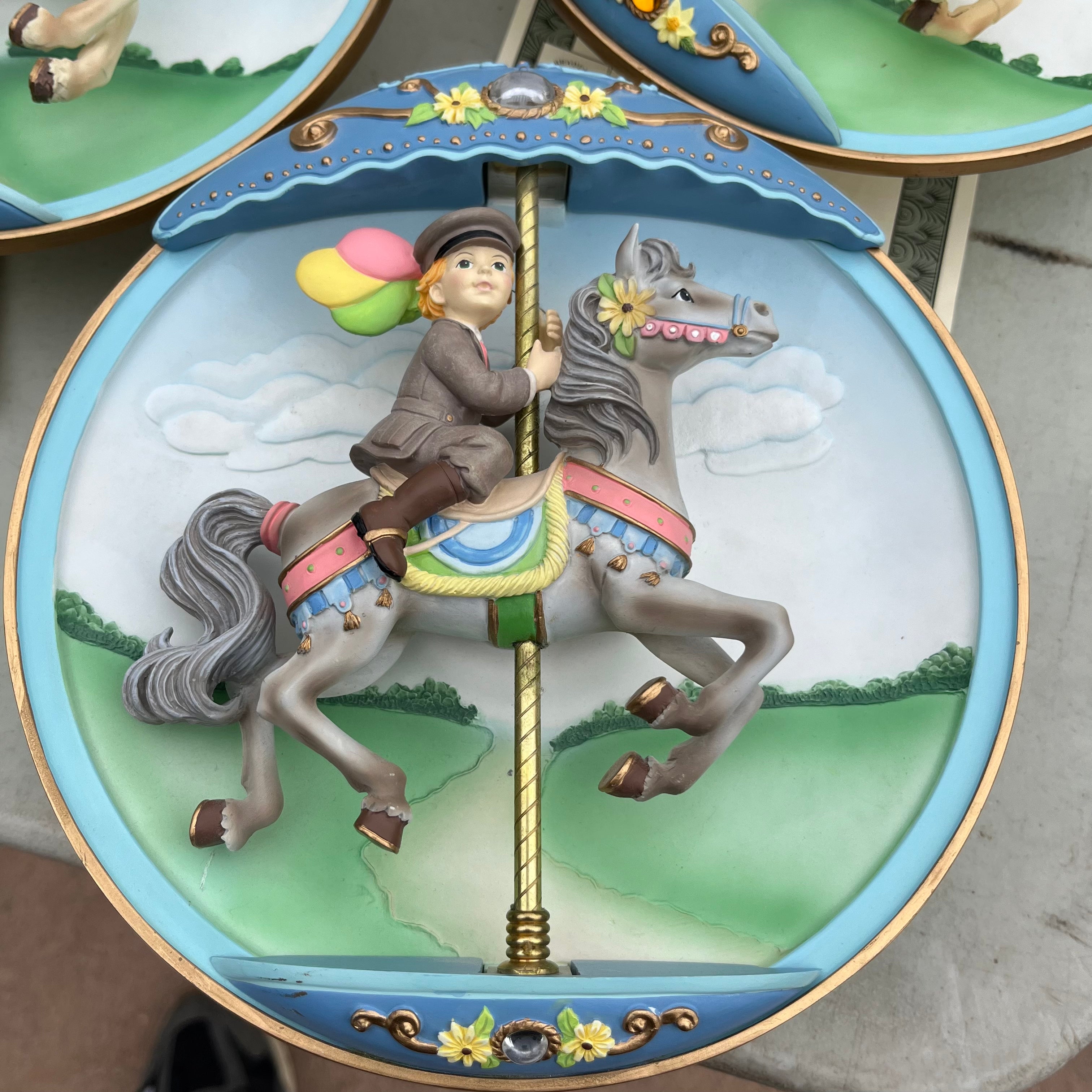 D674 Set of 3 Bradford Exchange plates