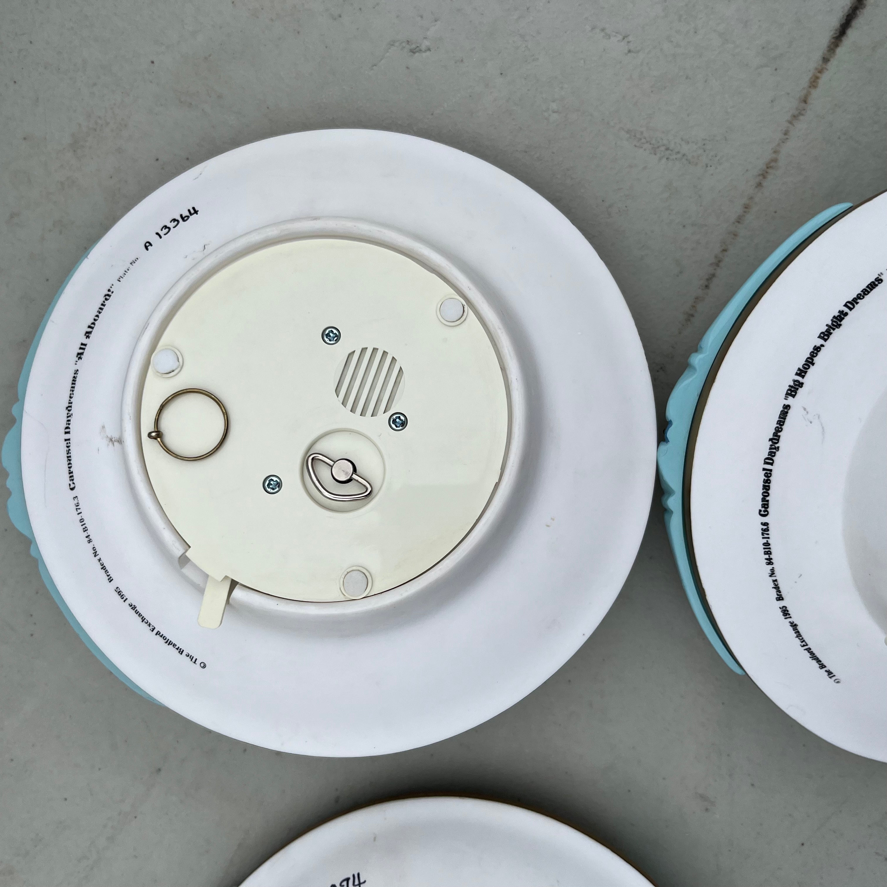 D674 Set of 3 Bradford Exchange plates