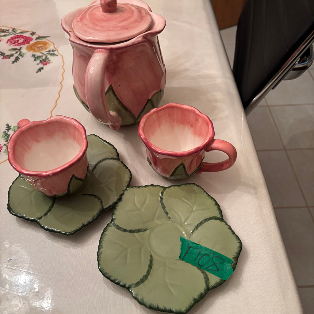 F109 Vintage teapot service