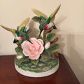 F113 Vintage Carlton Cards Hummingbird Music box