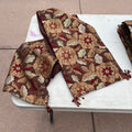 D680 Set of 12 vintage tapestry style cloth placemats
