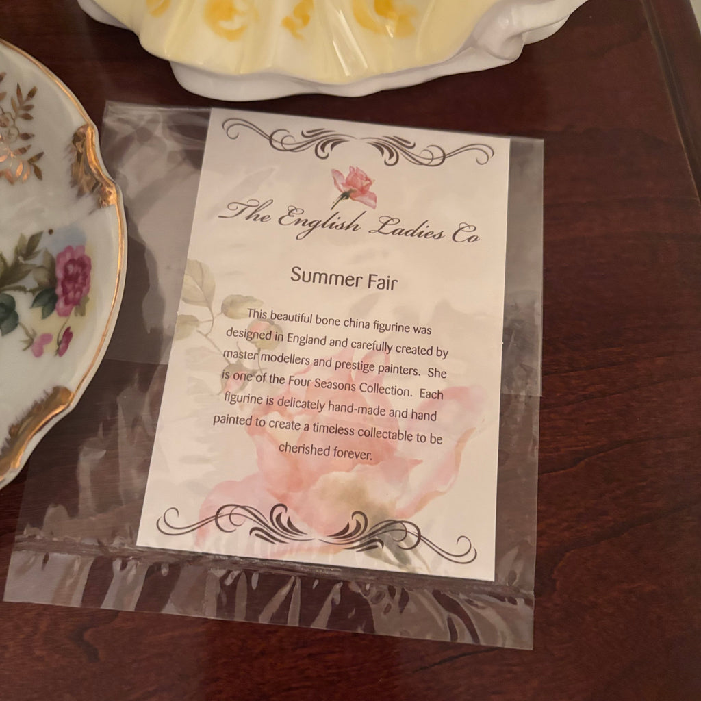 F119 Vintage China Grouping( English Ladies Co and Royal Doulton Pretty Ladies "Buttercup"