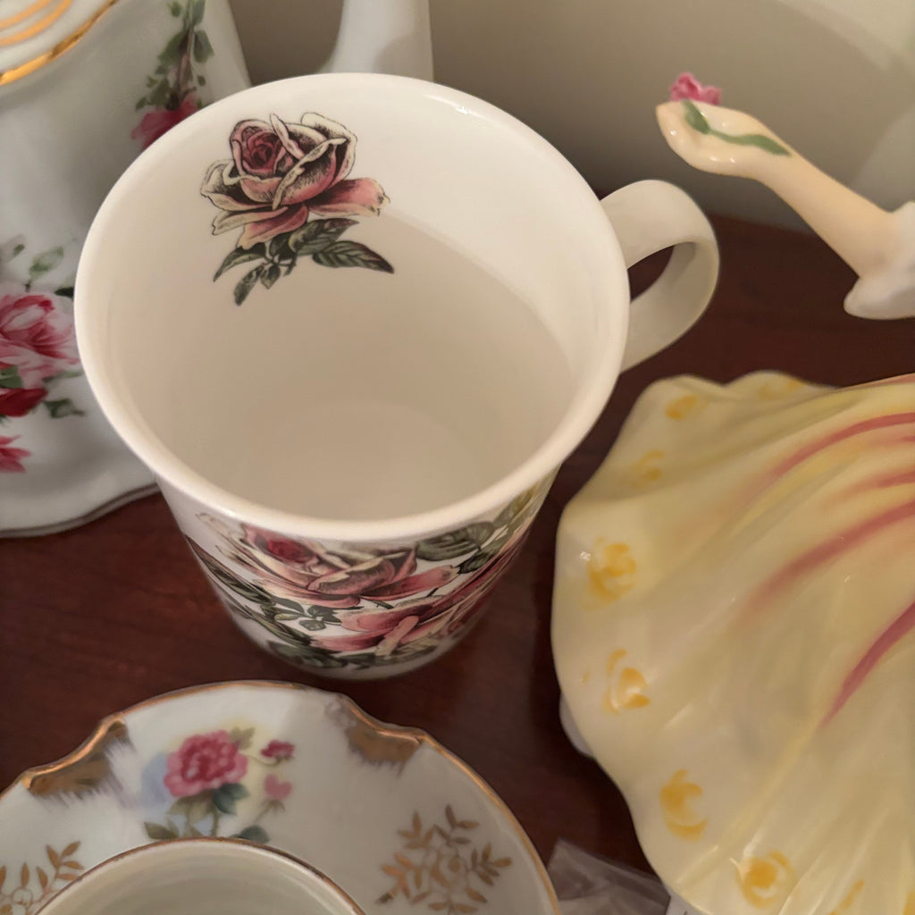 F119 Vintage China Grouping( English Ladies Co and Royal Doulton Pretty Ladies "Buttercup"