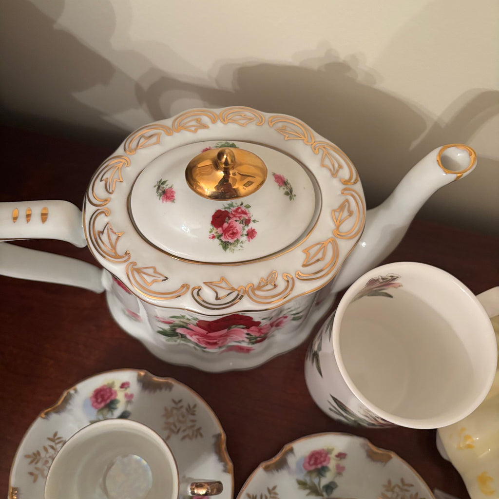 F119 Vintage China Grouping( English Ladies Co and Royal Doulton Pretty Ladies "Buttercup"