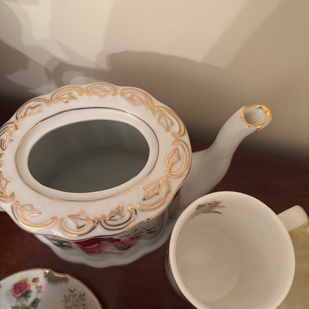 F119 Vintage China Grouping( English Ladies Co and Royal Doulton Pretty Ladies "Buttercup"