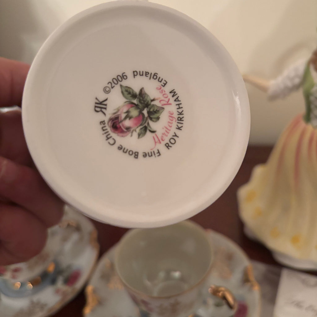 F119 Vintage China Grouping( English Ladies Co and Royal Doulton Pretty Ladies "Buttercup"