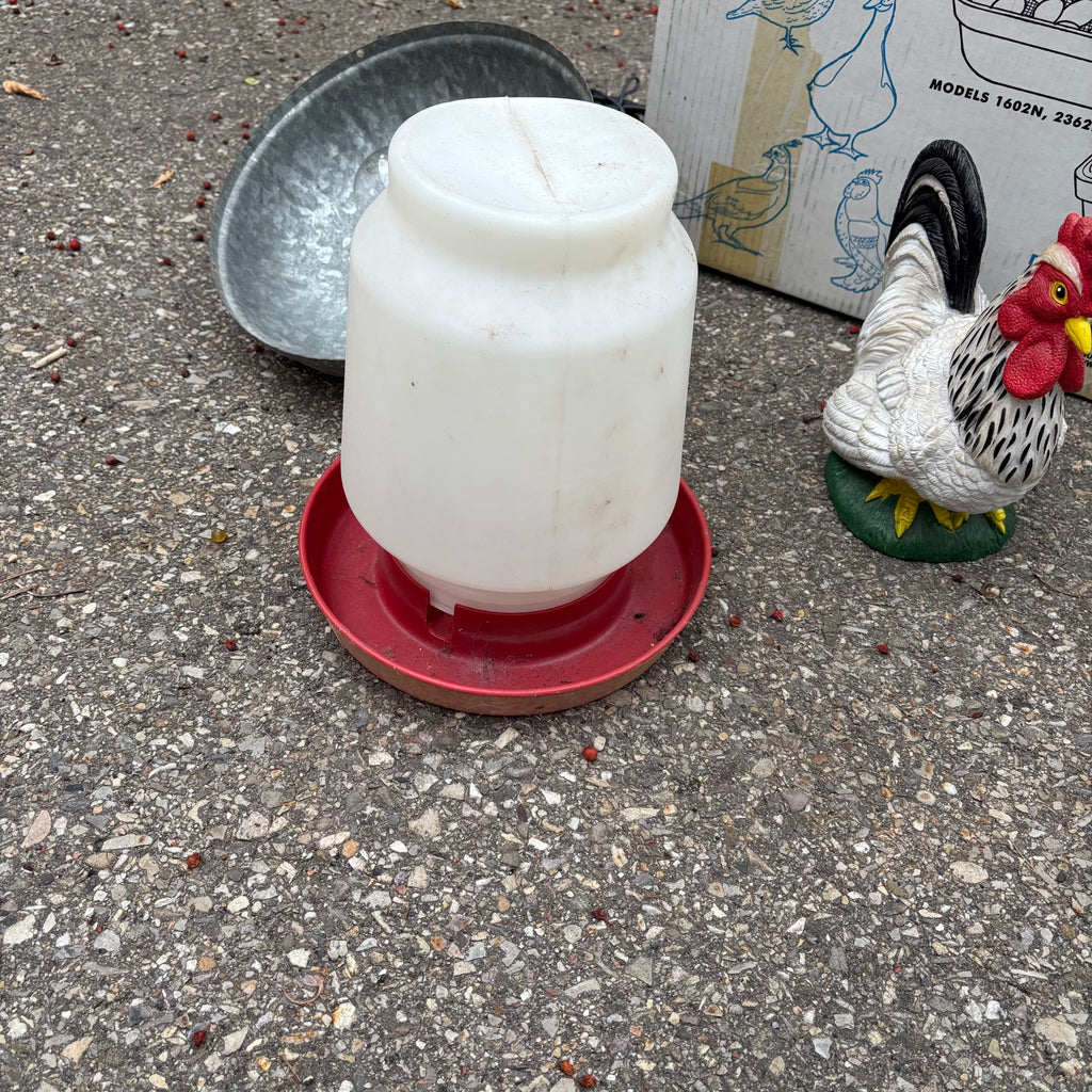 F133A Chicken Grouping (incubator, waterer and more)