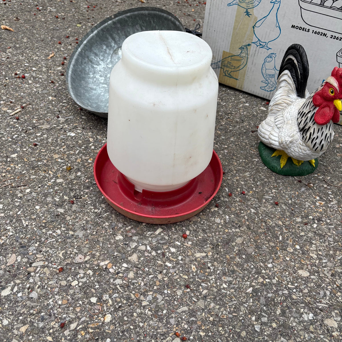 F133A Chicken Grouping (incubator, waterer and more)